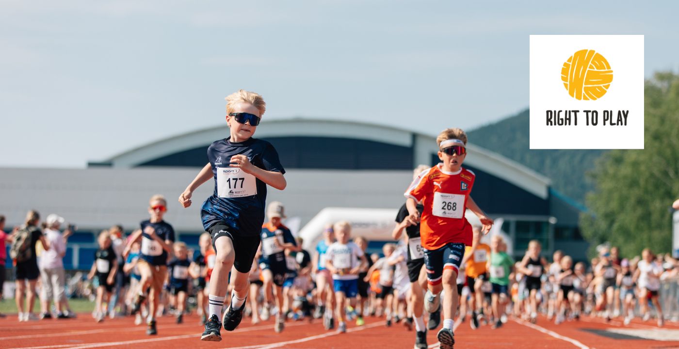 right to play barn løper for barn